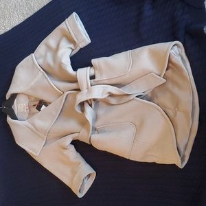 The Limited "Scandal Collection" wool coat in tan. NWT.